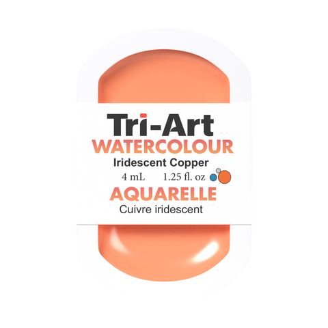 Tri-Art Water Colour Pans - Iridescent Copper - 4 mL - Art Noise