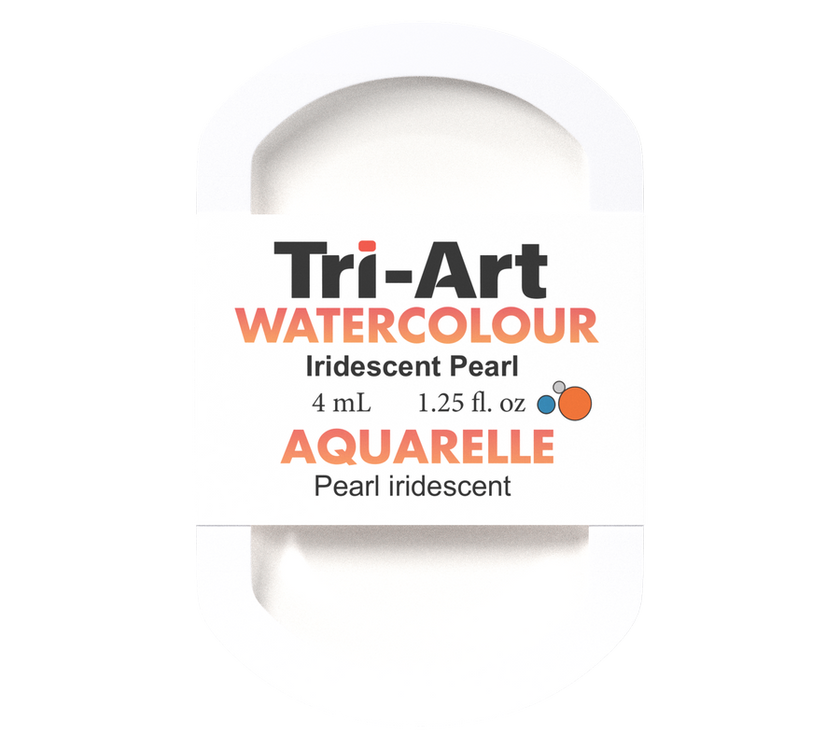 Tri-Art Water Colour Pans - Iridescent Pearl - 4 mL - Art Noise