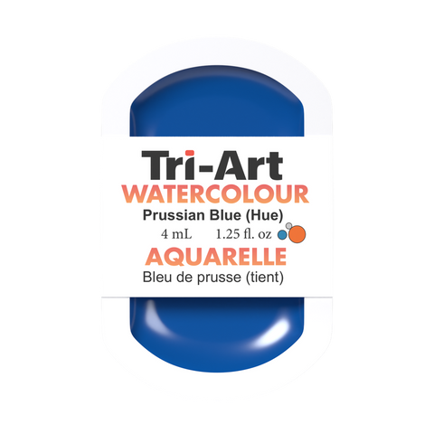 Tri-Art Water Colour Pans - Prussian Blue Hue - 4 mL - Art Noise