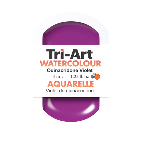 Tri-Art Water Colour Pans - Quinacridone Violet - 4 mL - Art Noise Tri-Art Water Colour Pans - Quinacridone Violet - 4 mL Tri-Art Mfg. product_type art-noise.myshopify.com tri-art-water-colour-pans-quinacridone-violet-4-ml