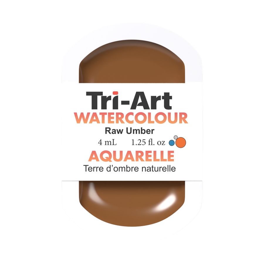 Tri-Art Water Colour Pans - Raw Umber - 4 mL - Art Noise Tri-Art Water Colour Pans - Raw Umber - 4 mL Tri-Art Mfg. product_type art-noise.myshopify.com tri-art-water-colour-pans-raw-umber-4-ml