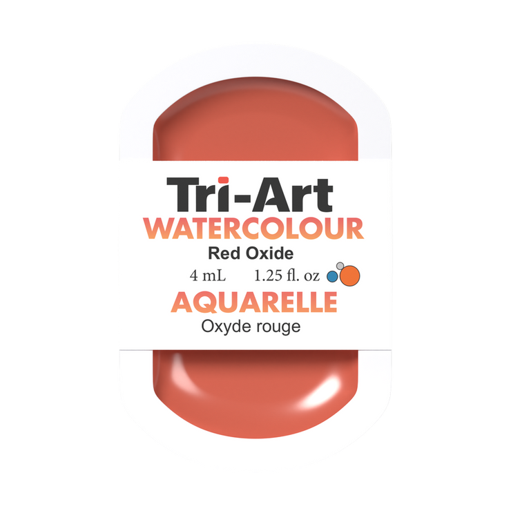 Tri-Art Water Colour Pans - Red Oxide - 4 mL - Art Noise