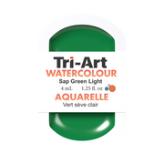 Tri-Art Water Colour Pans - Sap Green Light - 4 mL - Art Noise