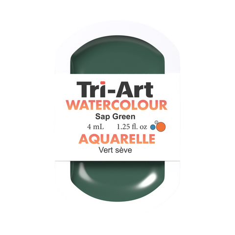 Tri-Art Water Colour Pans - Sap Green - 4 mL - Art Noise Tri-Art Water Colour Pans - Sap Green - 4 mL Tri-Art Mfg. product_type art-noise.myshopify.com tri-art-water-colour-pans-sap-green-4-ml