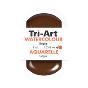 Tri-Art Water Colour Pans - Sepia - 4 mL - Art Noise