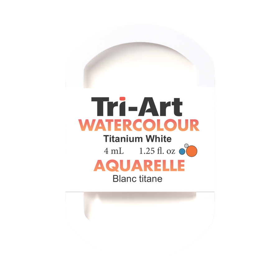 Tri-Art Water Colour Pans - Titanium White - 4 mL - Art Noise Tri-Art Water Colour Pans - Titanium White - 4 mL Tri-Art Mfg. product_type art-noise.myshopify.com tri-art-water-colour-pans-titanium-white-4-ml