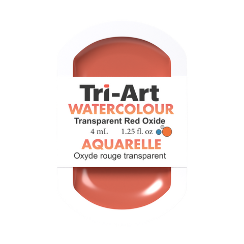 Tri-Art Water Colour Pans - Transparent Red Oxide - 4 mL - Art Noise Tri-Art Water Colour Pans - Transparent Red Oxide - 4 mL Tri-Art Mfg. product_type art-noise.myshopify.com tri-art-water-colour-pans-transparent-red-oxide-4-ml
