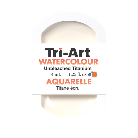 Tri-Art Water Colour Pans - Unbleached Titanium - 4 mL - Art Noise