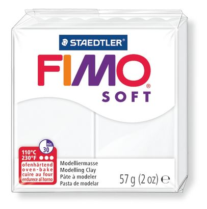 Staedtler-Mars - Modelling Clay Fimo Soft - White (4443467219031)