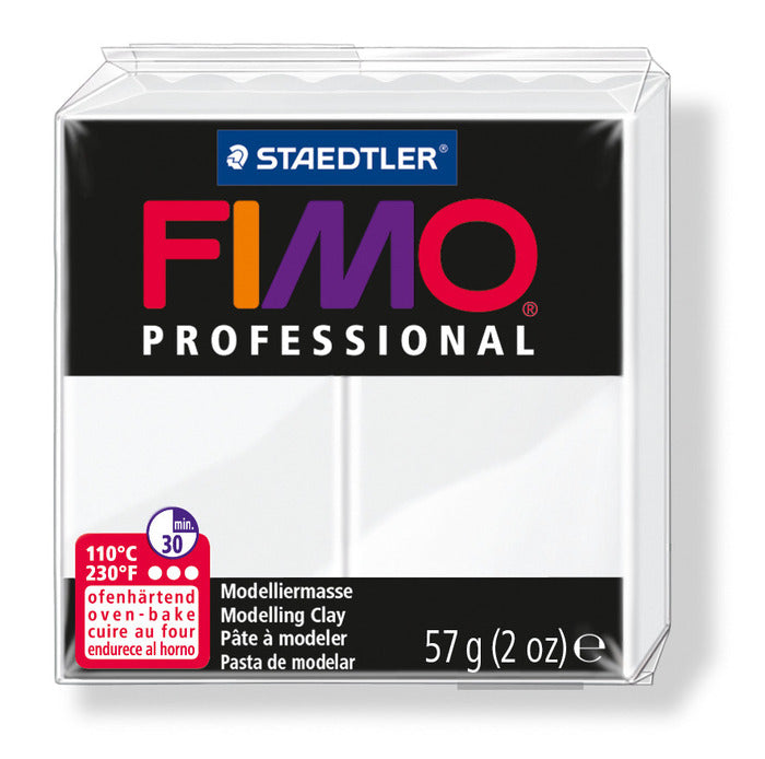 Staedtler-Mars - Modelling Clay Fimo Professional - White - Art Noise