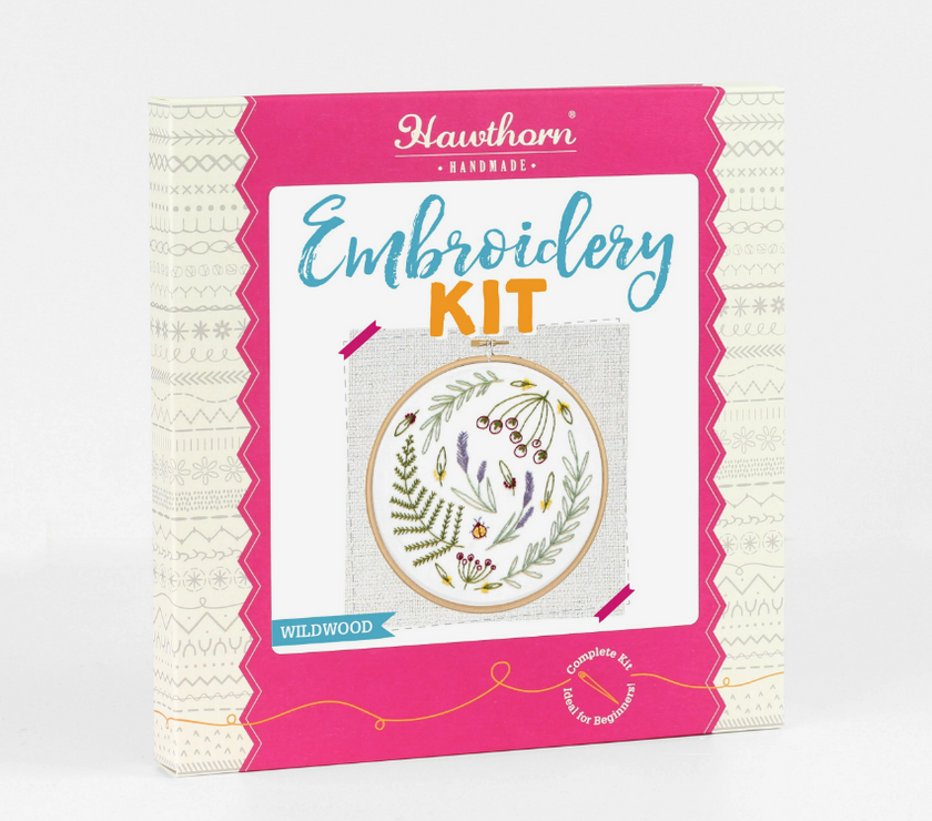 Hawthorn Handmade - Wildwood Embroidery Kit - Art Noise