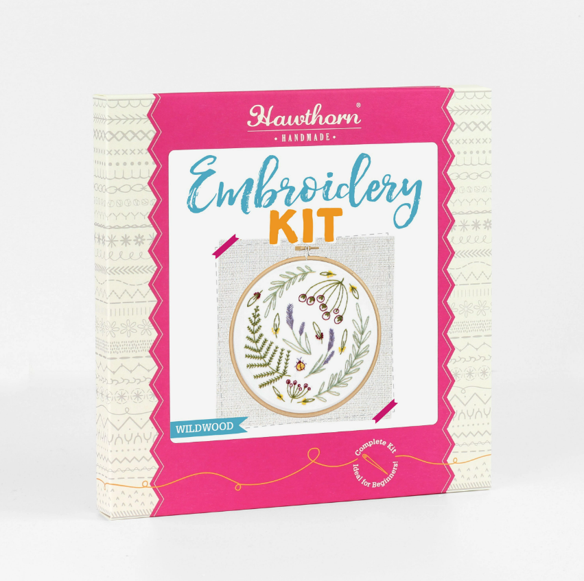 Hawthorn Handmade - Wildwood Embroidery Kit - Art Noise