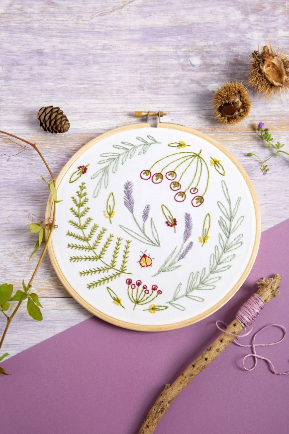 Hawthorn Handmade - Wildwood Embroidery Kit - Art Noise