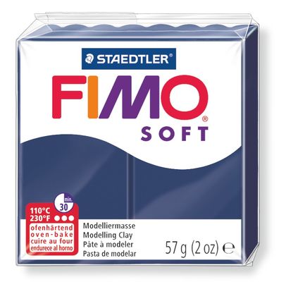 Staedtler-Mars - Modelling Clay Fimo Soft - Windsor Blue - Art Noise