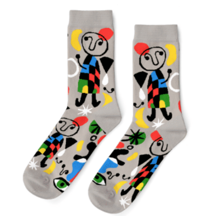 Yellow Owl Workshop - Miro Crew Socks - Art Noise