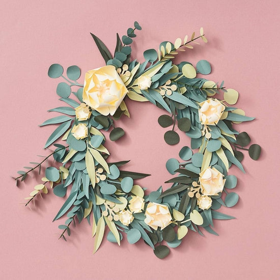 Paper Source - Eucalyptus Greenery Wreath DIY Craft Kit - Art Noise