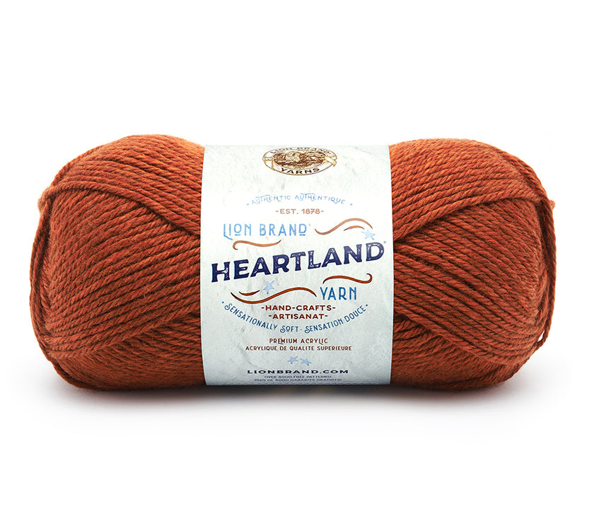 Lion - Heartland Yarn - 142g - Medium 4 - 230m (251yds) - Yosemite - Art Noise
